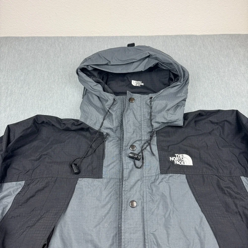 Vintage The North Face Jacket Mens XL Gray Summit Series‎ Ripstop Gore Tex Rain